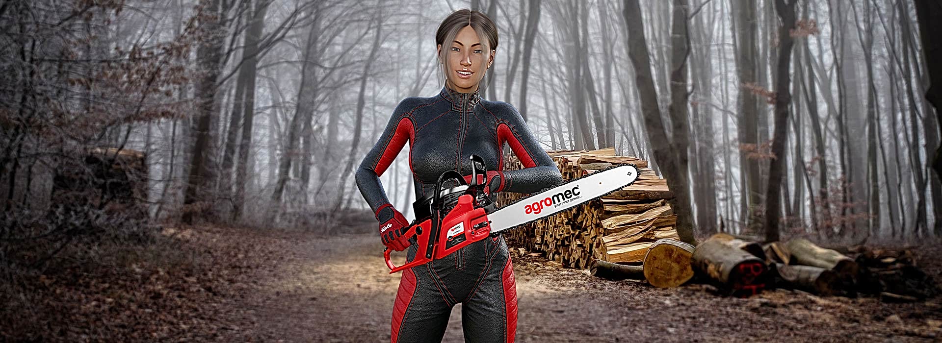 Agromec AG-45Y Motorlu Testere